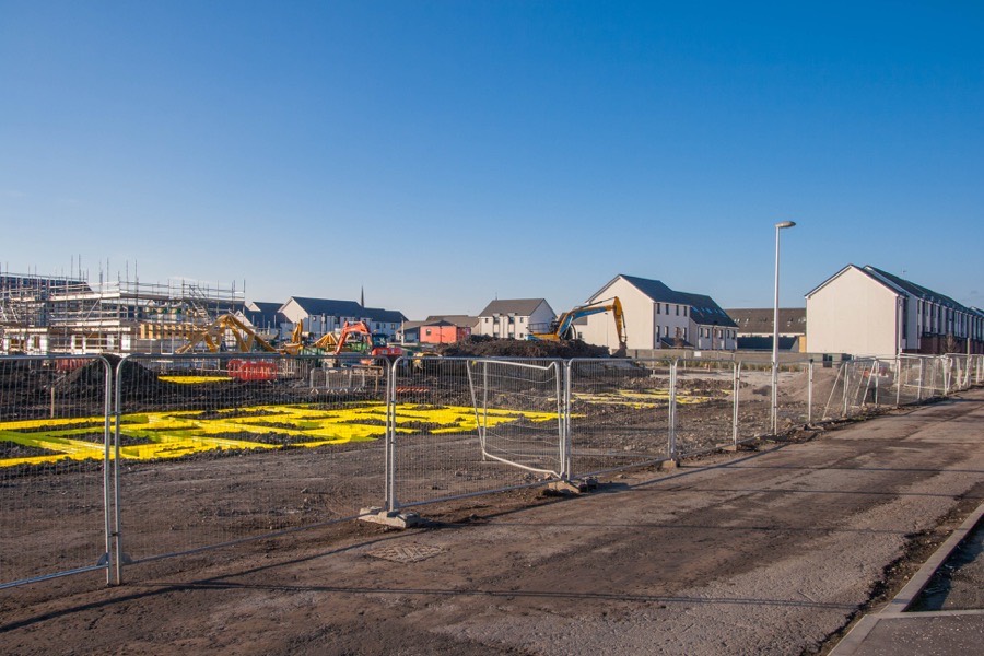 Elderslie House (site of) Castle in Renfrew, Renfrewshire
